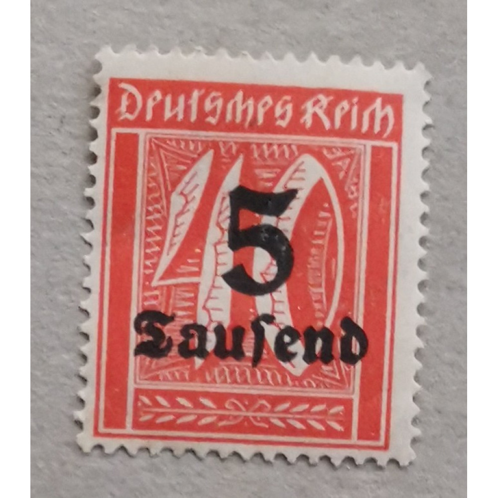 Selo Reich Alemão, 5/40T.Mk./Pfg., Mi.277, MNH**