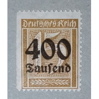 Briefmarke Deutsches Reich, 400/15T.Mk./Pfg., Mi.297, MNH**