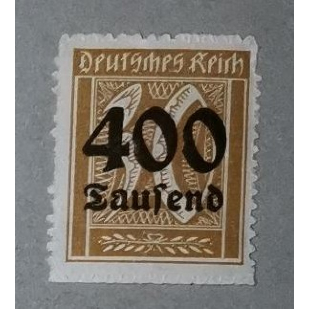 Selo Reich Alemão, 400/30T.Mk./Pfg., Mi.299, MNH**