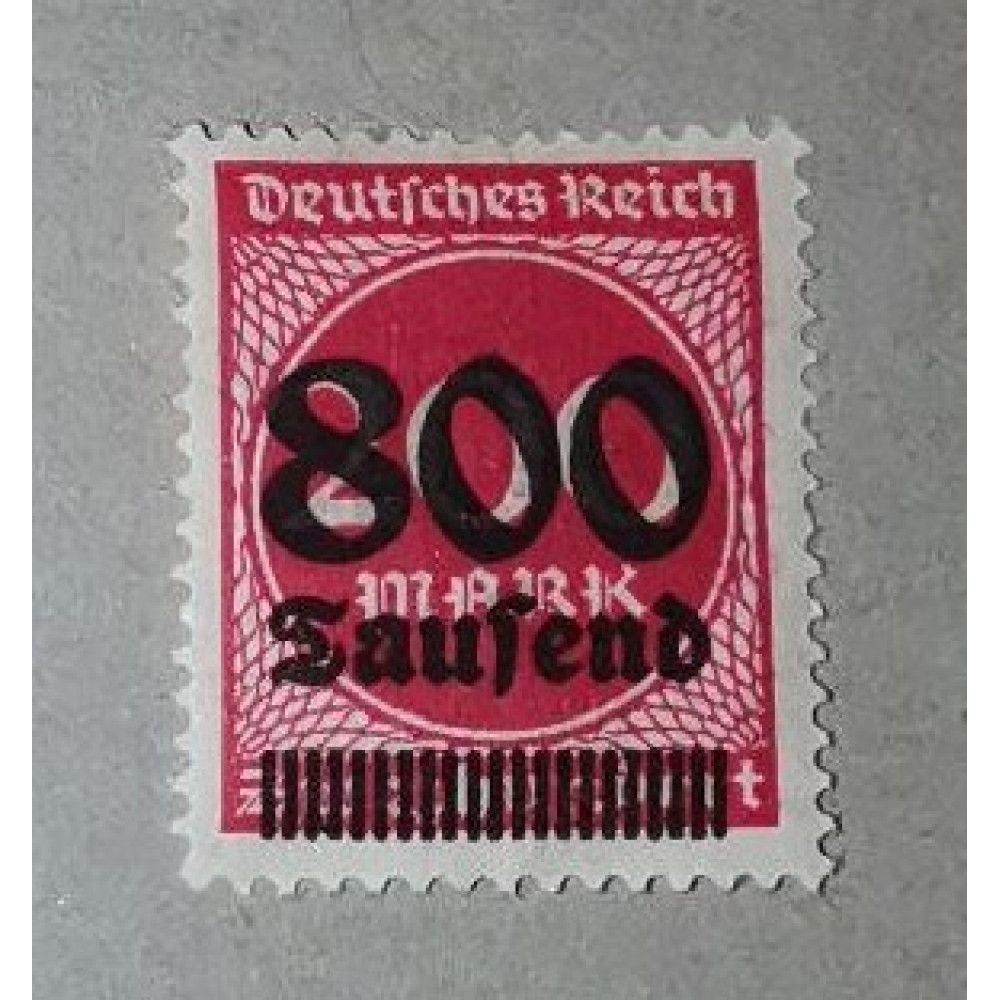 Selo Reich Alemão, 800/200T.Mk./Mk., Mi.303, MNH**