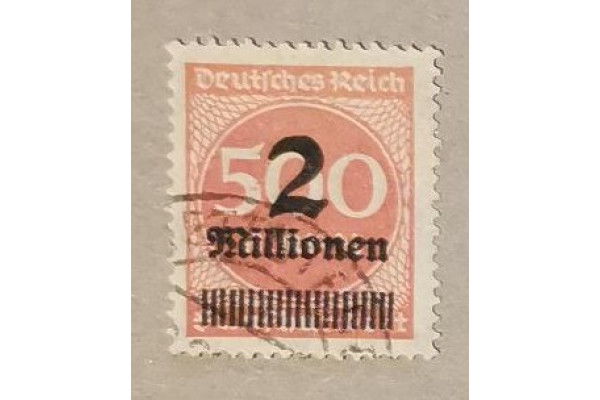 Známka Německo, Reich, 2/500Mi.Mk./Mk., Mi.311#