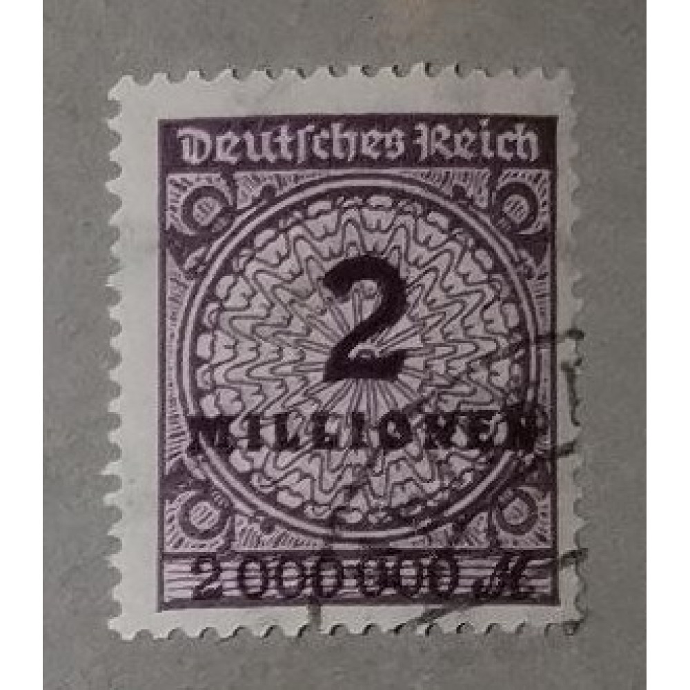 Stamp German Empire, 2Mi.Mk., Mi.315, Used/#