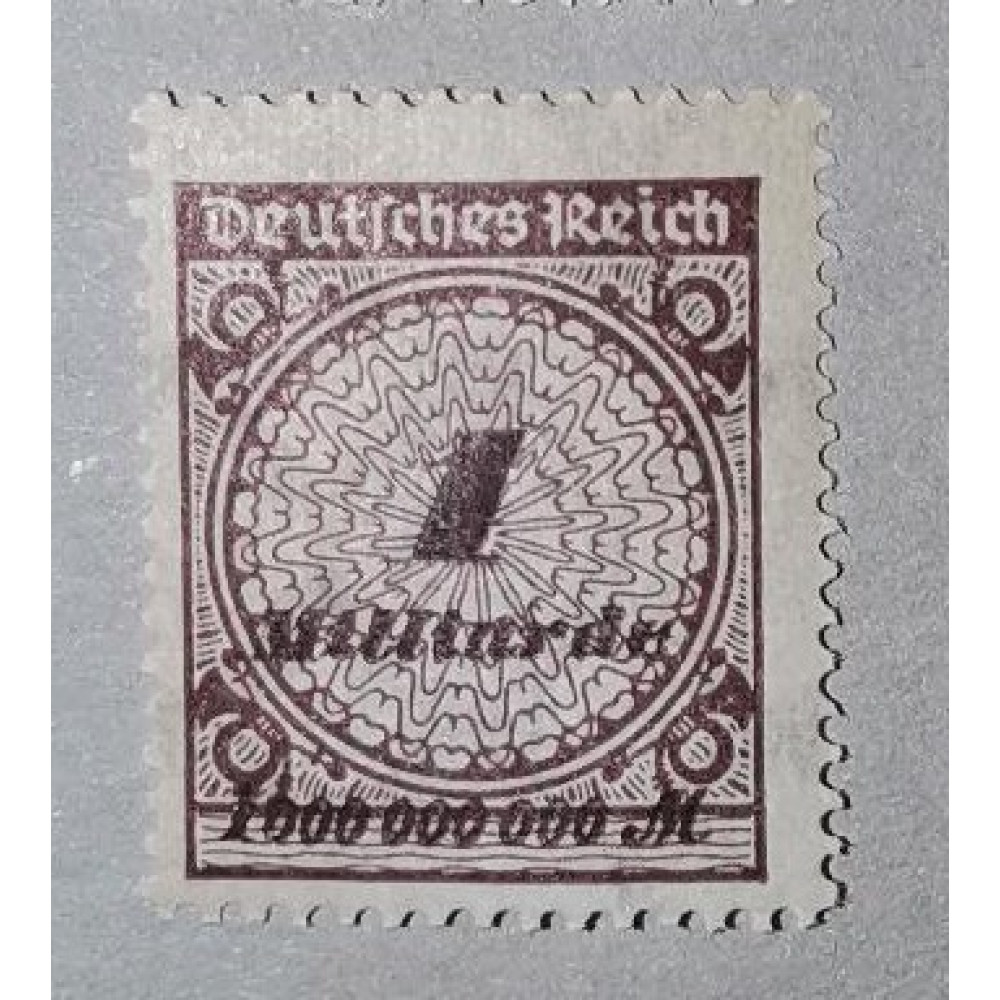 Briefmarke Deutsches Reich, 1Bi.Mk., Mi.325, MNH**