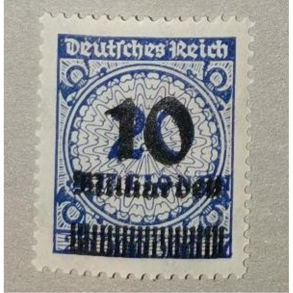 Selo Reich Alemão, 10/20Bi.Mk./Mi.Mk., Mi.335, MNH**