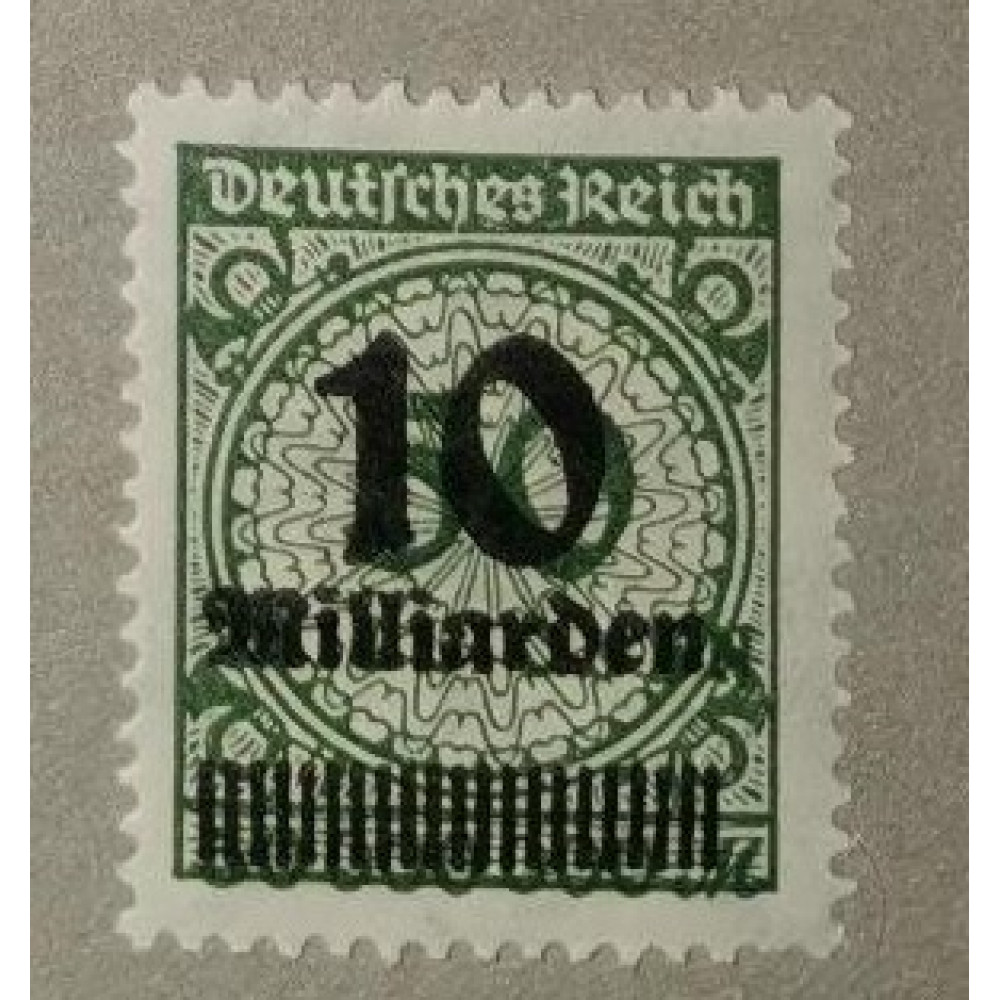 Sello Imperio Alemán (Deutsches Reich), 10/50Bi.Mk./Mi.Mk., Mi.336, MNH**