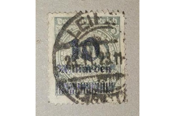 Známka Německo, Reich, 10/100Bi.Mk./Mi.Mk., Mi.337#
