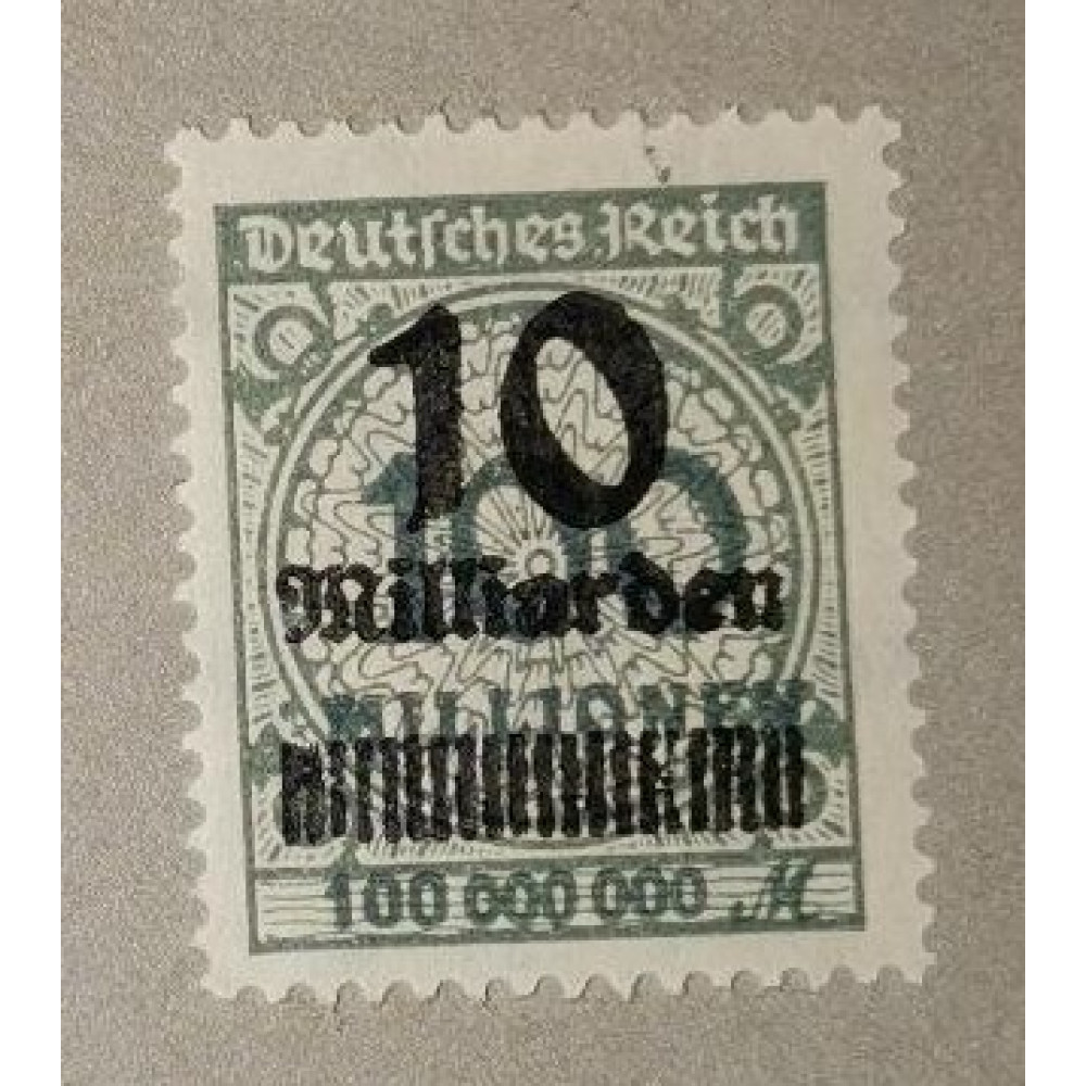Selo Reich Alemão, 10/100Bi.Mk./Mi.Mk., Mi.337, MNH**