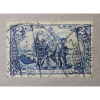 Briefmarke Deutsches Reich, 2Mk., Mi.82A, Used/#
