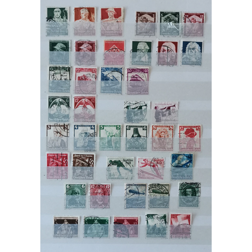 Sbírka známek, Německo Deutsche Reich 9