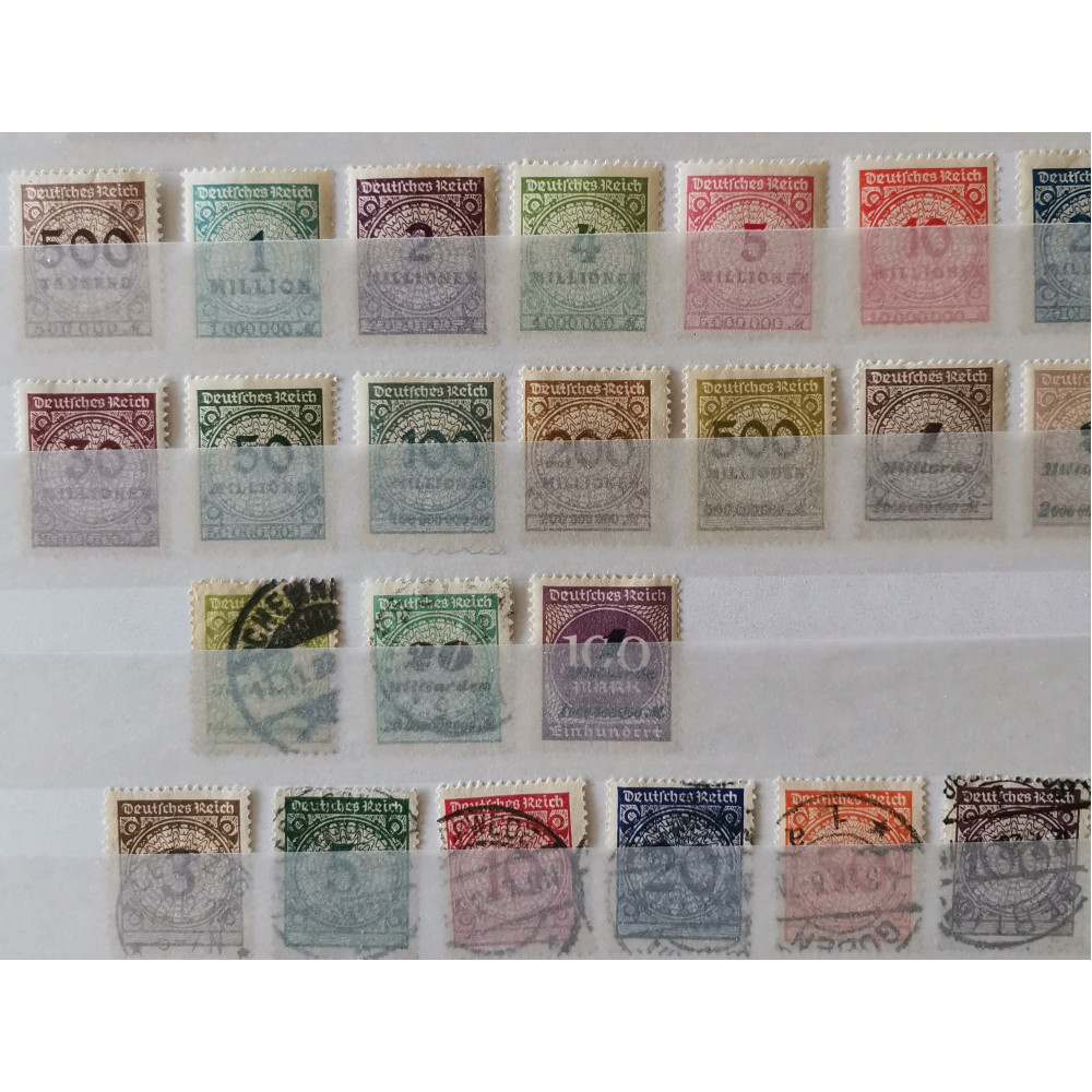 Sbírka známek, Německo Deutsche Reich 13