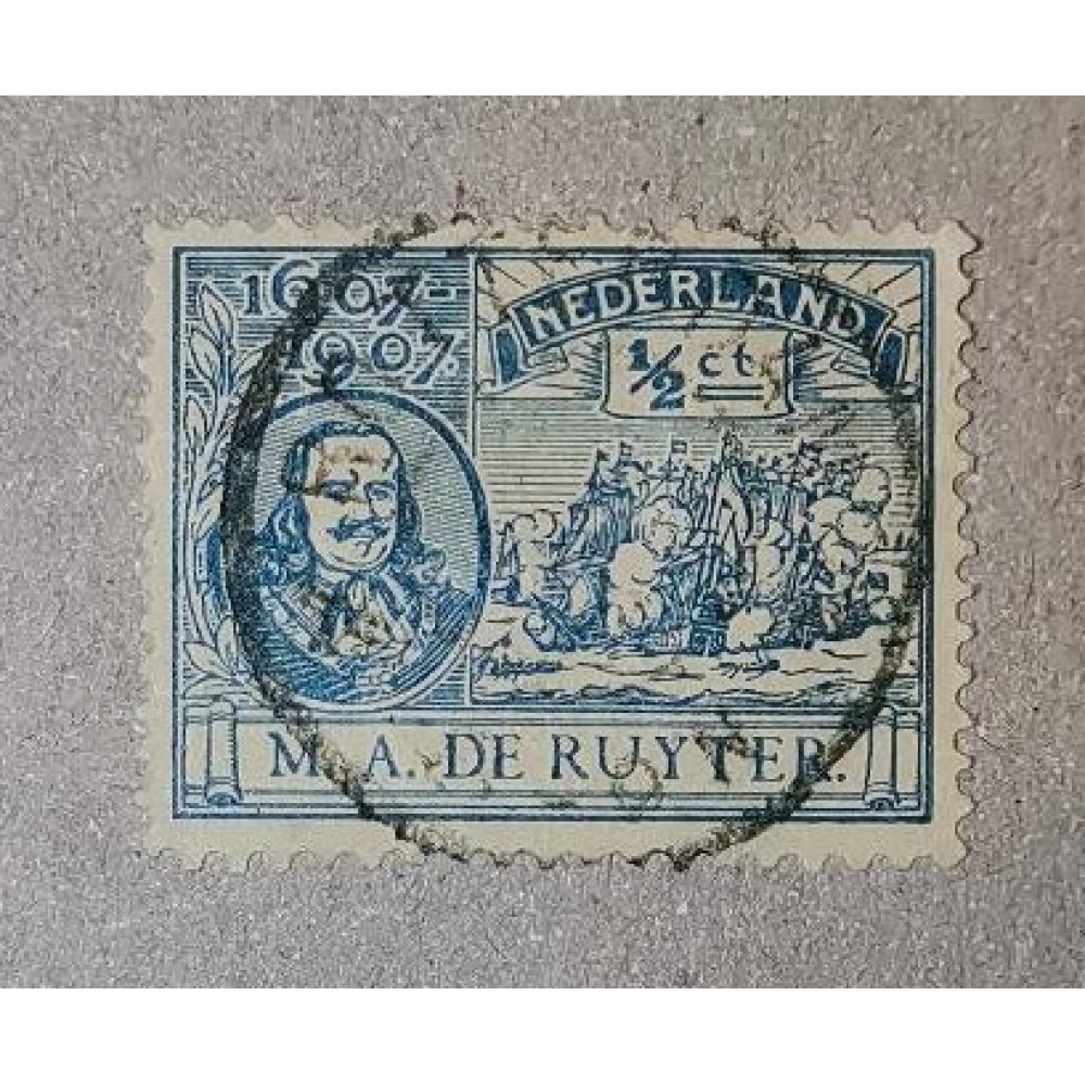 Stamp Netherland, 1/2 C, Mi.72, Used/#