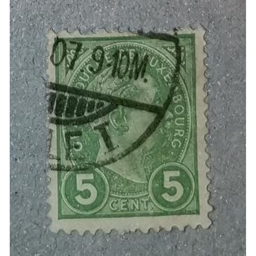 Sello Luxemburgo, 5 C, Mi.70, Usado/#