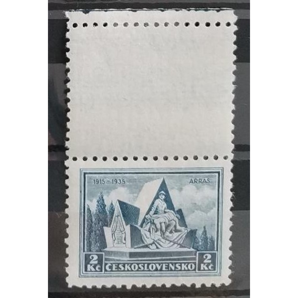 Selo com vinhetas Tchecoslováquia, 2 Kč, Pof.290, MNH**