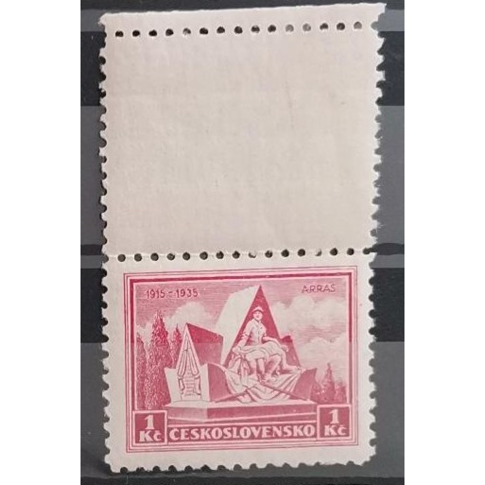 Sello con viñetas Checoslovaquia, 1 Kč, Pof.289, MNH**