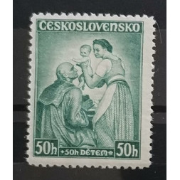 Briefmarke Tschechoslowakie, 50+50h, Pof.295, MNH**