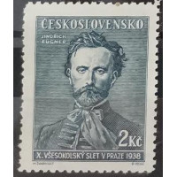 Briefmarke Tschechoslowakie, 2 Kč, Pof.341, MNH**