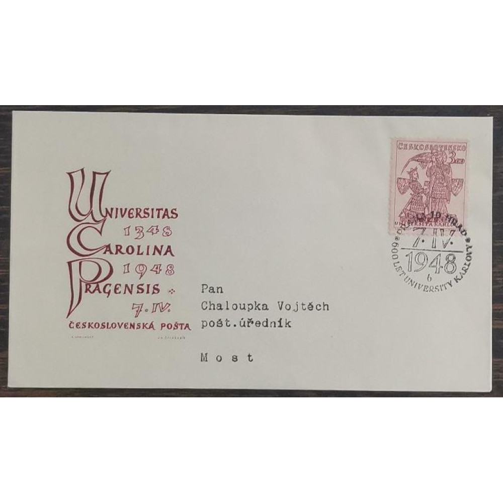 FDC Známky ČSR II, 3 K, Pof.472**