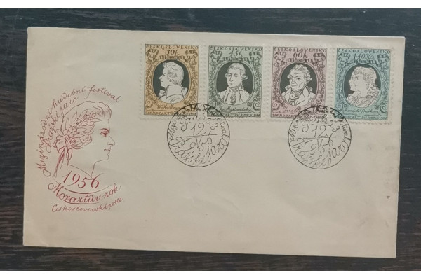 FDC Známky ČSR II, 0,3-1,6 Kčs, Pof.887-892**
