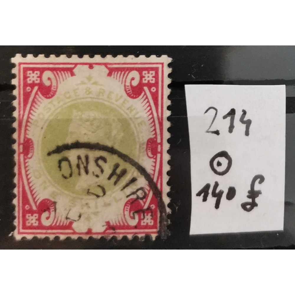 Známka Velká Británie, 1Sh, Sg.214#