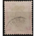 Sello Gran Bretaña, 1Sh, Sg.214, Usado/# 1