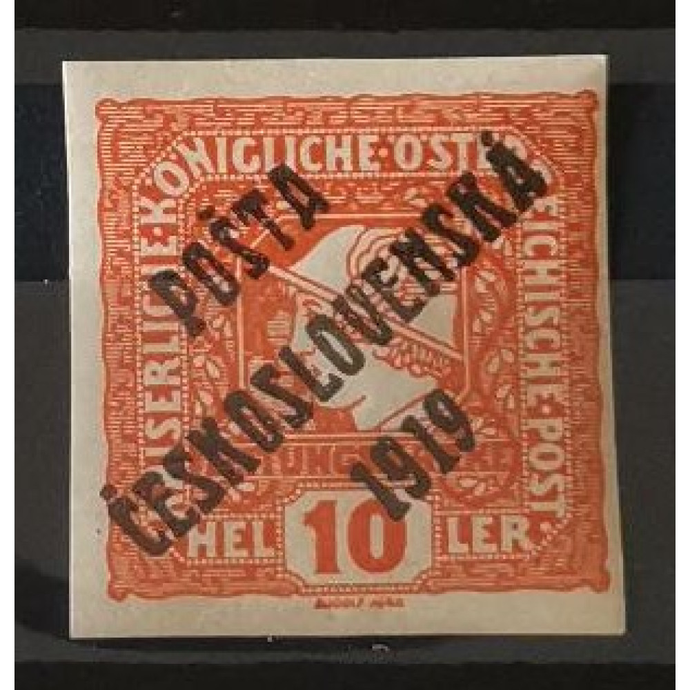 Selo Tchecoslováquia PČ 1919, 10h, Pof.63, MNH**