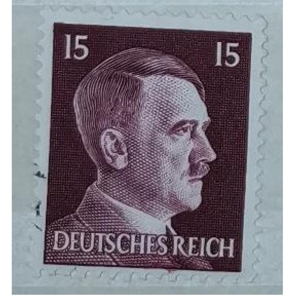 Selo Reich Alemão, 15Pfg., Mi.789, Usado/#