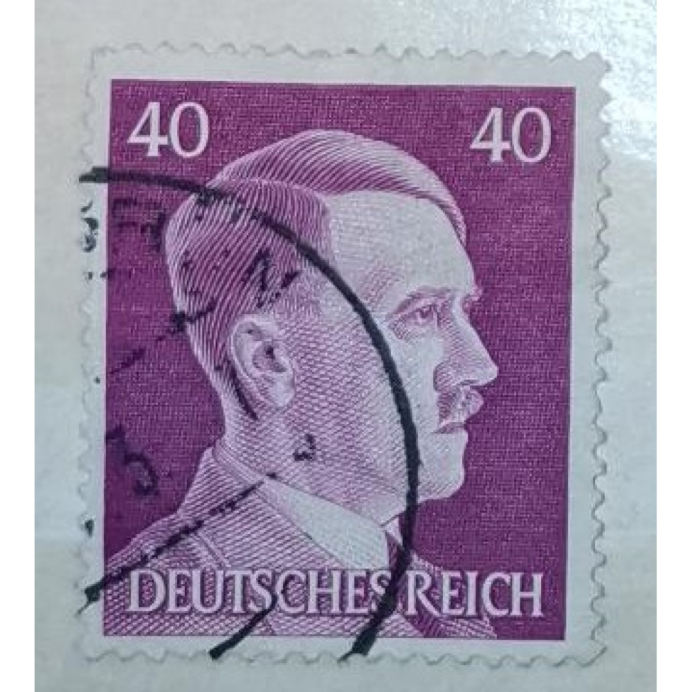 Selo Reich Alemão, 40Pfg., Mi.795, Usado/#