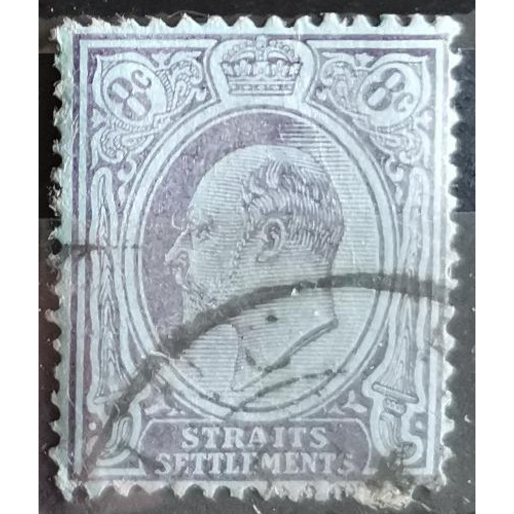 Briefmarke Straits Settlements, 8C, Sg.126, Used/#