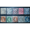 Set, 2(C), Mi.50-110, Used/# 1