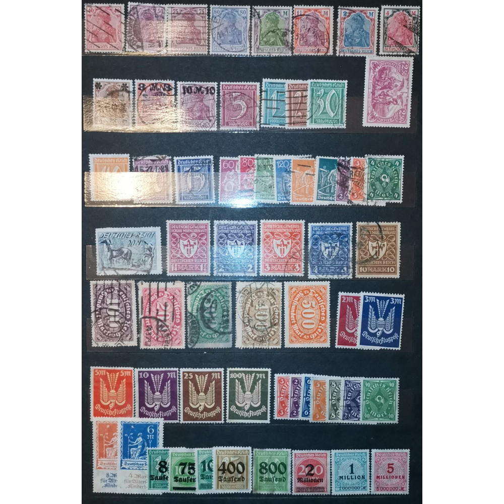 Briefmarke Sammlungen, Mi., Used/# 1
