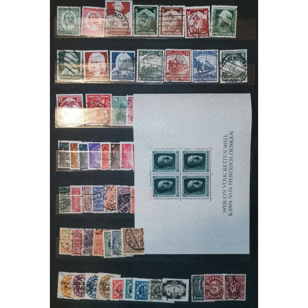 Briefmarke Sammlungen, Mi., Used/# 3