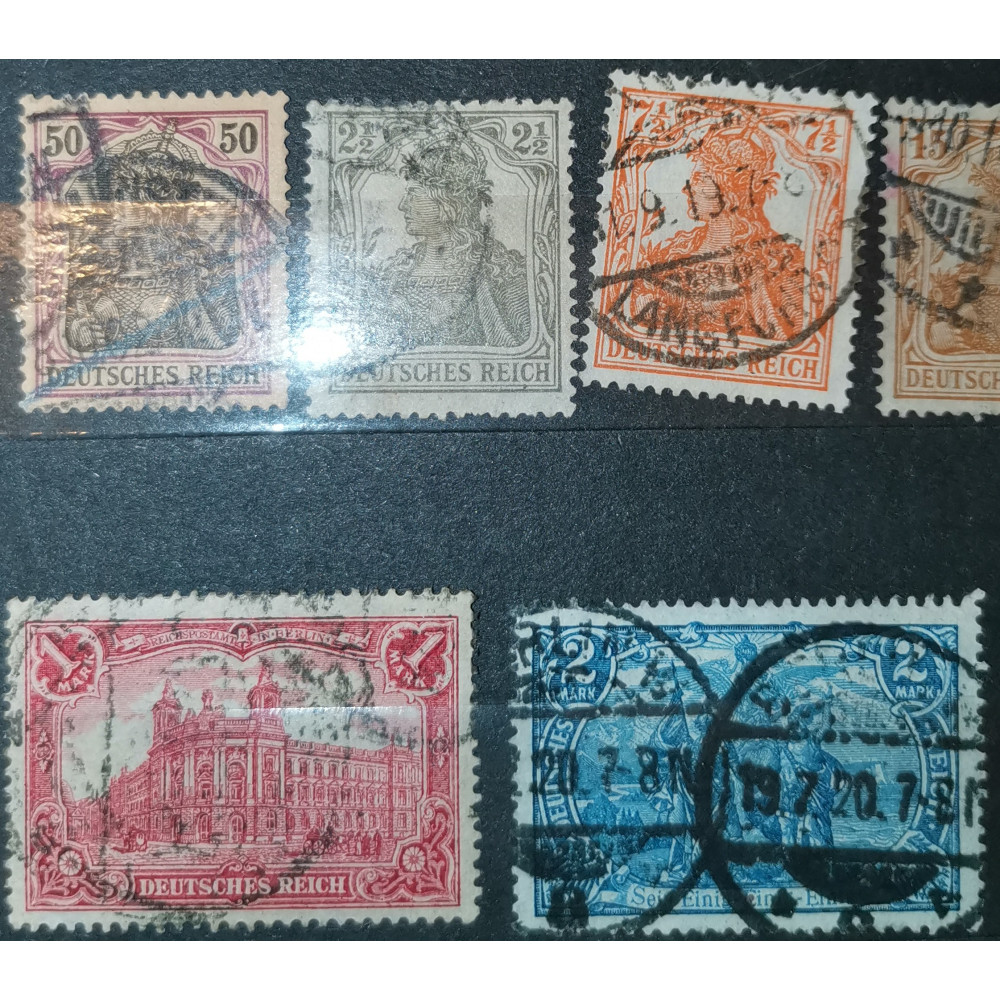 Briefmarke Sammlungen, Mi., Used/# 5
