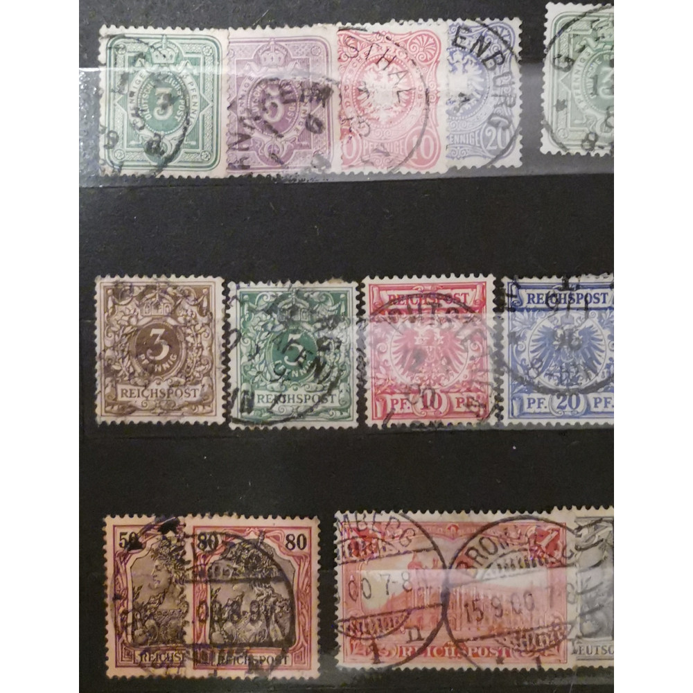 Briefmarke Sammlungen, Mi., Used/# 7