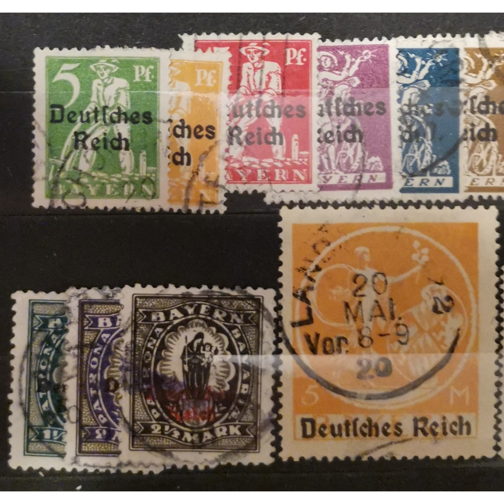 Briefmarke Sammlungen, Mi., Used/# 9