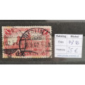 Selo Reich Alemão, 1Mk., Mi.78B, Usado/# 1