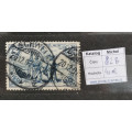 Selo Reich Alemão, 2Mk., Mi.82B, Usado/# 1
