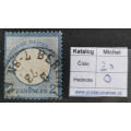 Sello Imperio Alemán (Deutsches Reich), 2Gr., Mi.20, Usado/# 1