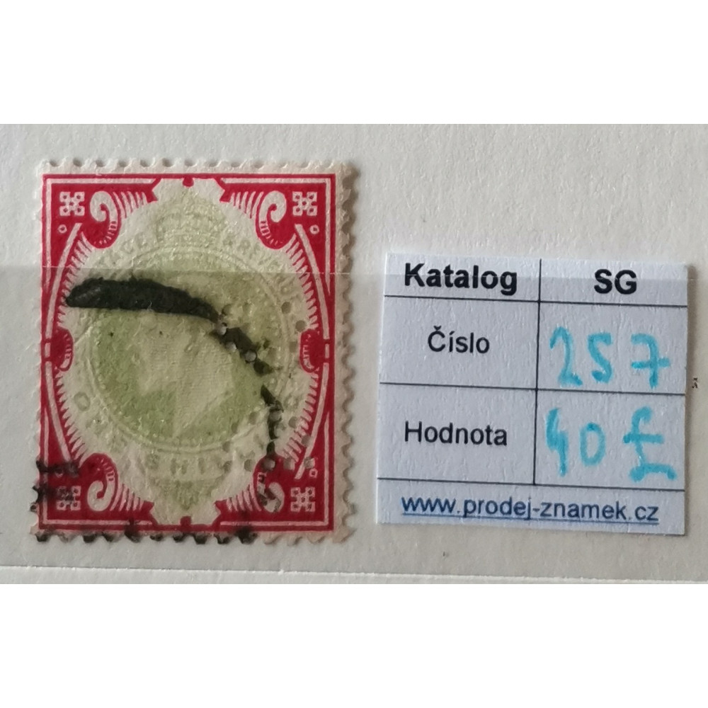 Známka Velká Británie, Sg.257#