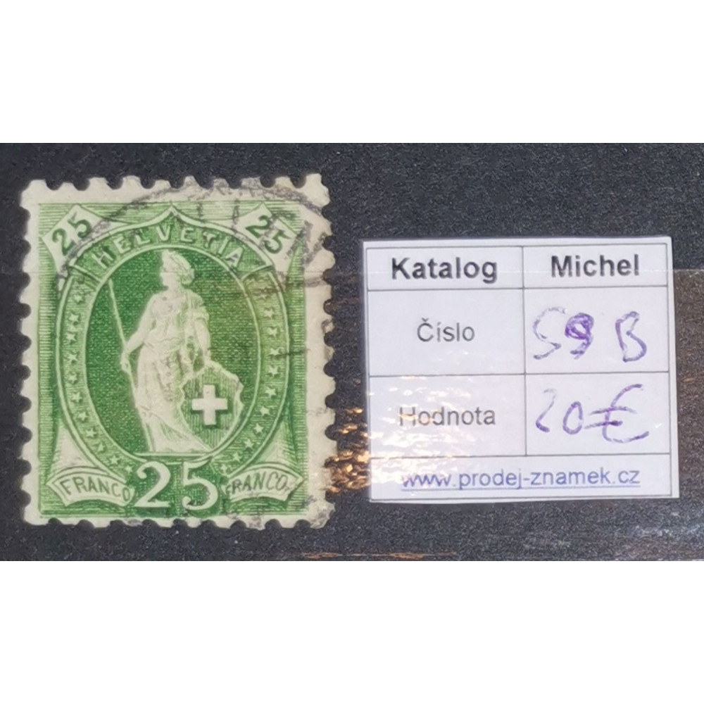 Sello, Mi.59B, Usado/#
