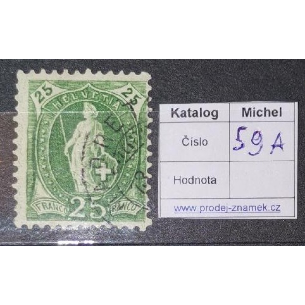 Známka, Mi.59A#