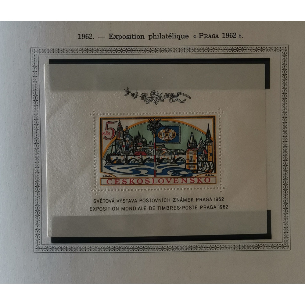 Briefmarke Sammlungen Czechoslowakei 2