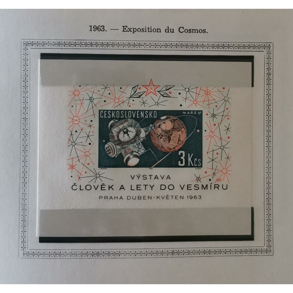 Briefmarke Sammlungen Czechoslowakei 3