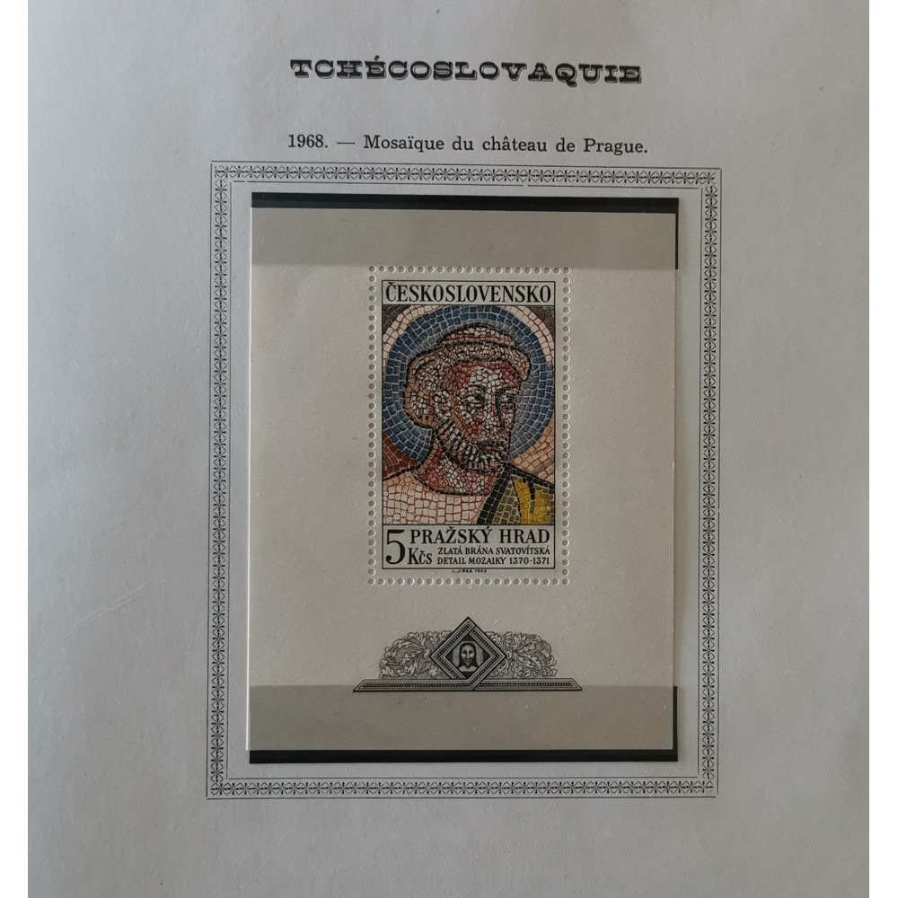Briefmarke Sammlungen Czechoslowakei 9