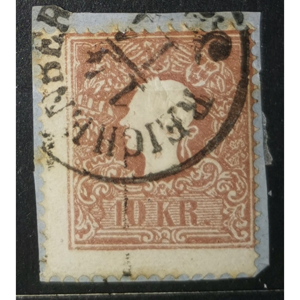 Známka Rakousko, 10Kr, Mi.14II#
