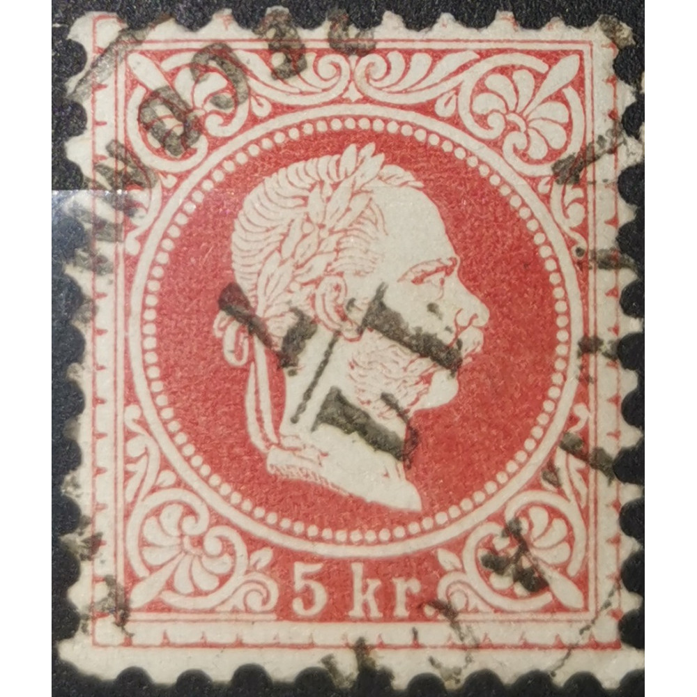 Známka Rakousko, 5Kr, Mi.37IIA#