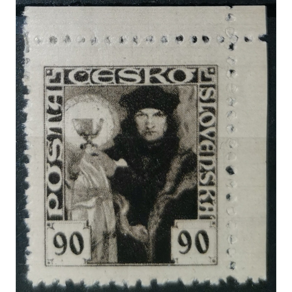 Sello Checoslovaquia, 90h, Pof.163, MH*