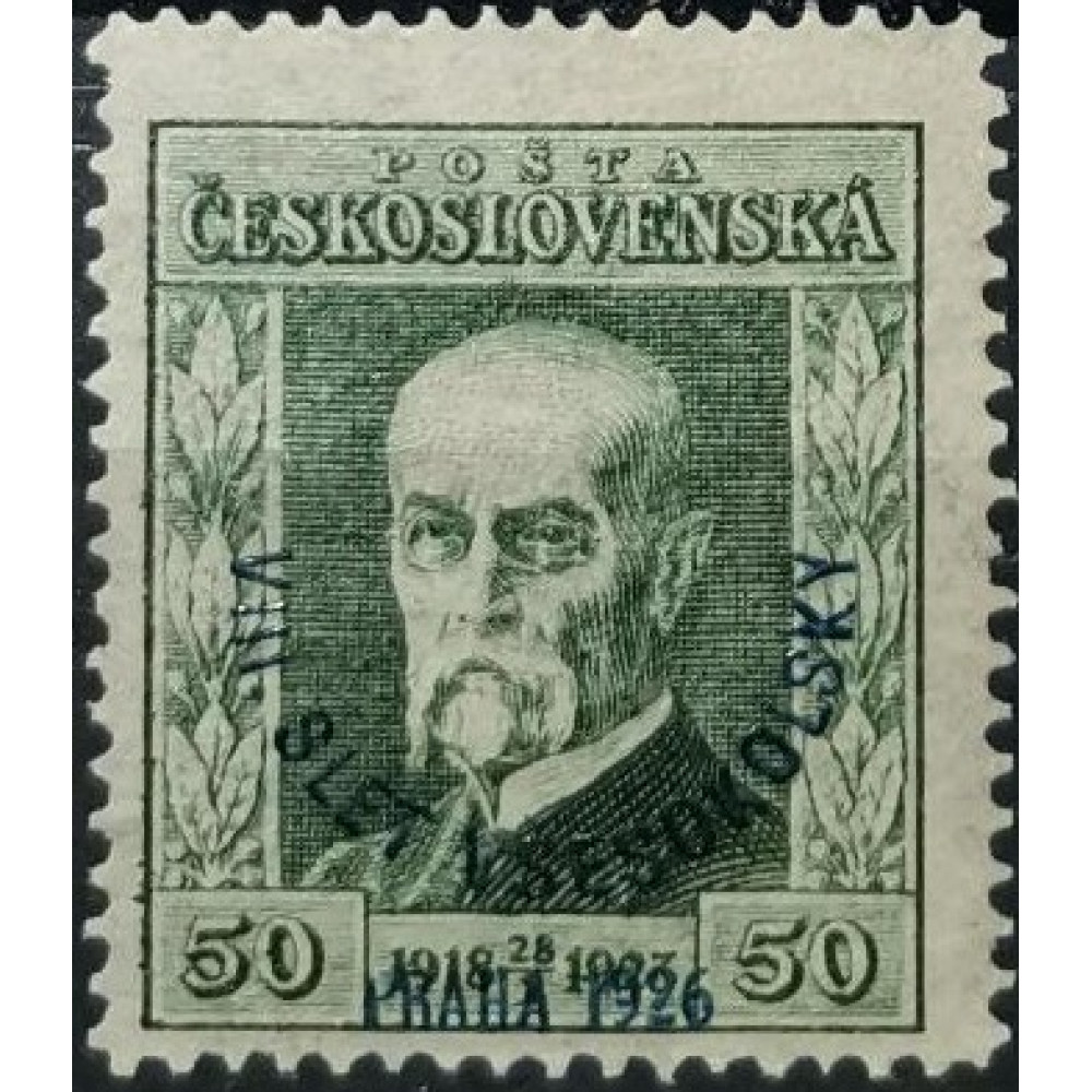 Briefmarke Tschechoslowakie, 50h, Pof.183, MH*
