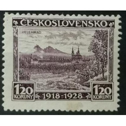 Briefmarke Tschechoslowakie, 1,20 Kč, Pof.238, MH*
