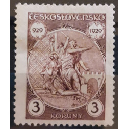 Briefmarke Tschechoslowakie, 3 Kč, Pof.246, MH*