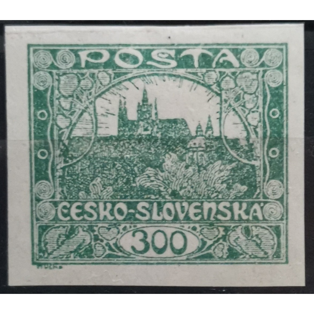 Sello Checoslovaquia, 300h, Pof.23, MH*